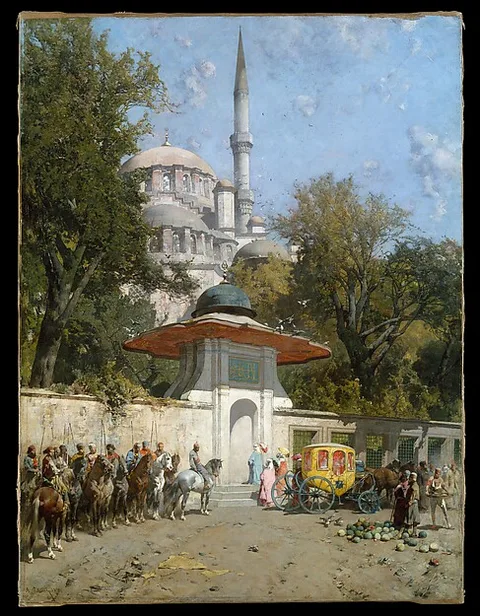 Alberto Pasini, A Mosque