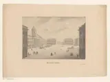 Jean Baptiste Madou, Place Royale à Bruxelles