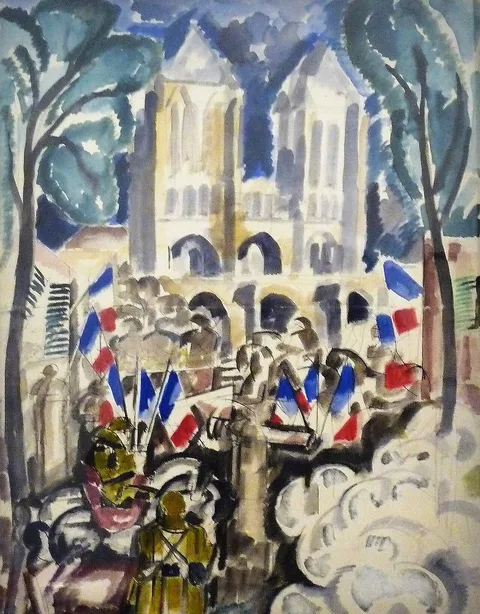 Charles Dufresne, Noyon, 1917