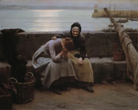 Walter Langley, Never Morning Wore to Evening but Some Heart Did Break
