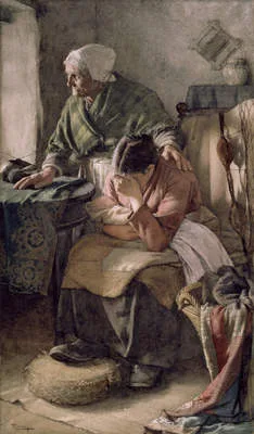 Walter Langley, But Men Must Work and Women Must Weep