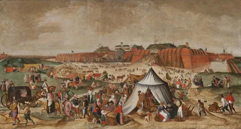 Marten van Cleve, Demolition of the Citadel of Antwerp