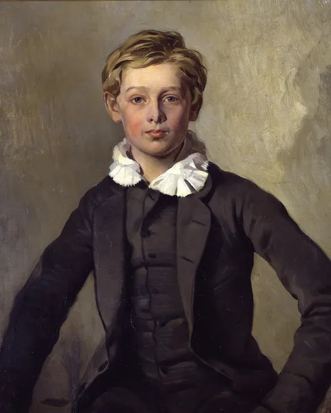 Ferdinand von Rayski, Portrait of Count Hans Haubold von Einsiedel