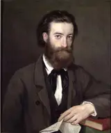 Johanne Mathilde Dietrichson, Portrait of Professor Lorentz Dietrichson