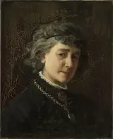 Johanne Mathilde Dietrichson, Self-Portrait