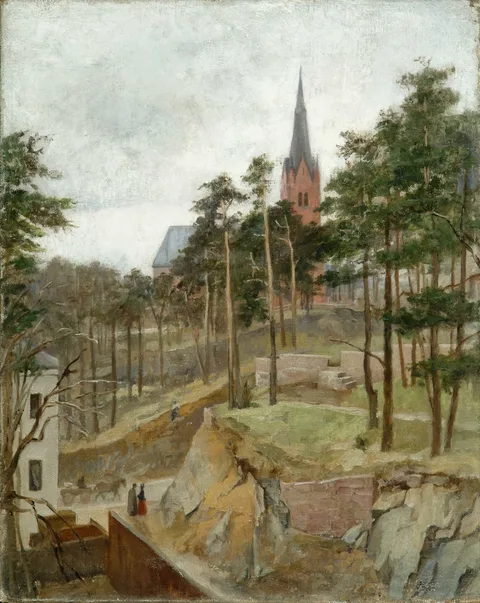 Johanne Mathilde Dietrichson, Uranienborg church
