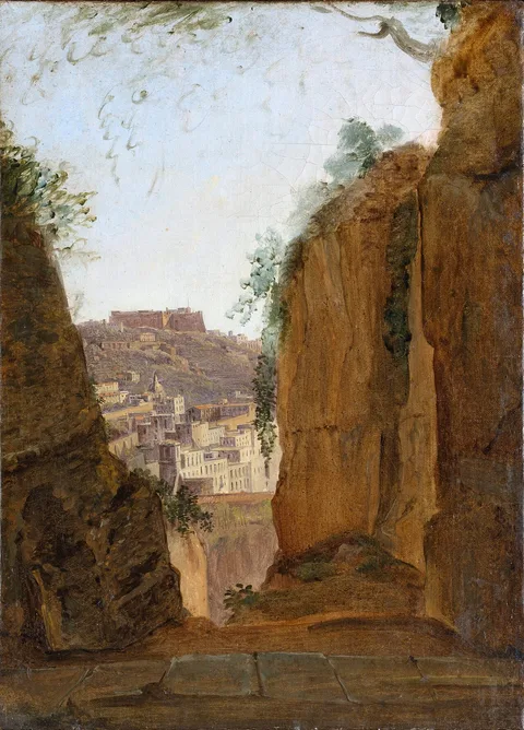 Franz Ludwig Catel, Virgil's Tomb, Naples