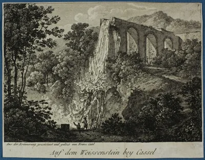 Franz Ludwig Catel, View of the Weissenstein Near Cassel