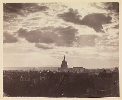 Charles Marville, [Cloud Study, Paris]