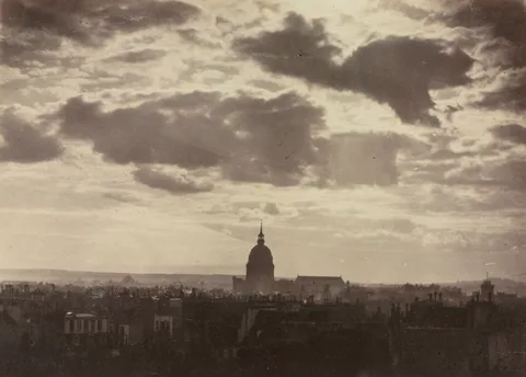 Charles Marville, Sky Study, Paris