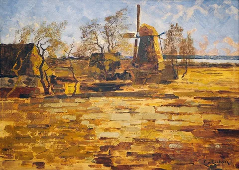 Elisabeth von Eicken, Windmill in Ahrenshoop