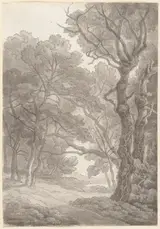 John White Abbott, Trees at Fordland, Devon