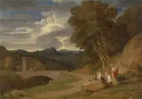 John White Abbott, An Italianate Landscape