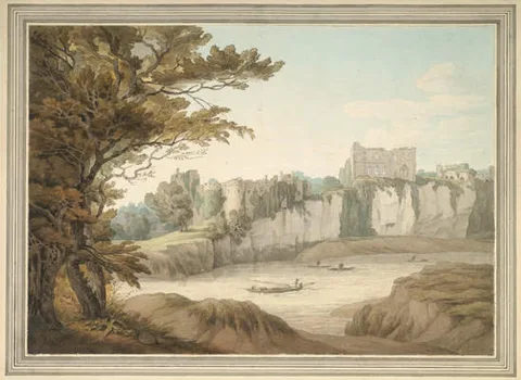 John White Abbott, Chepstow Castle on the Wye, Monmouthshire