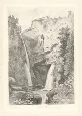 George Loring Brown, Cascades at Tivoli