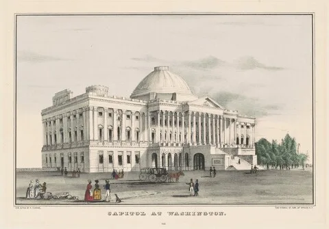 Nathaniel Currier, Capitol at Washington