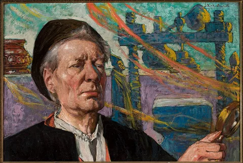 Ludwik Stasiak, Self-portrait