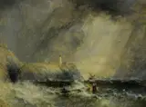 Thomas Creswick, South Stack Lighthouse, Holyhead