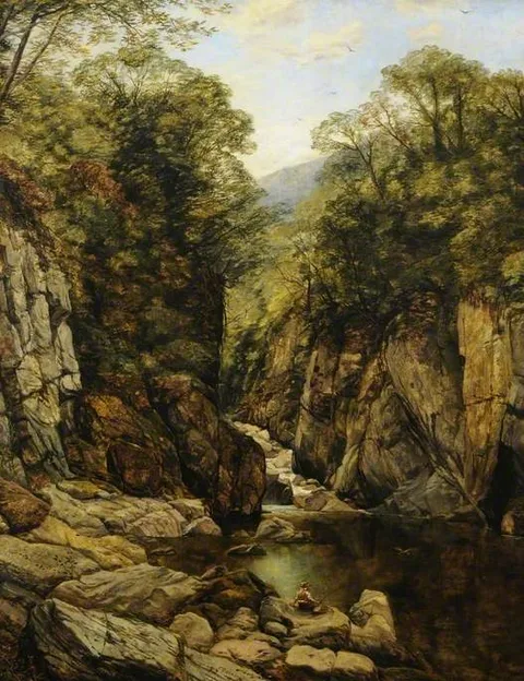 Thomas Creswick, The Fairy Glen, Betws-y-Coed