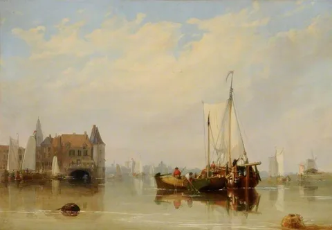 George Clarkson Stanfield, Alkmaar, The Netherlands