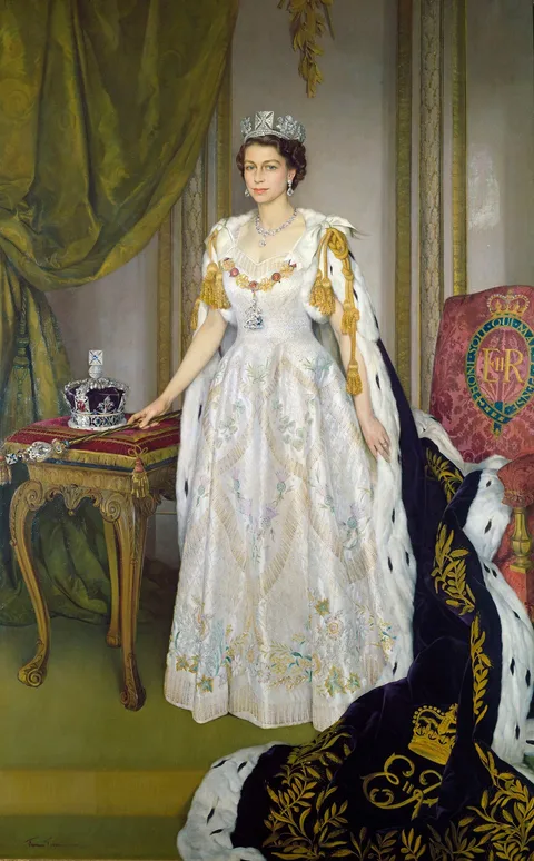Herbert James Gunn, Queen Elizabeth II in Coronation Robes