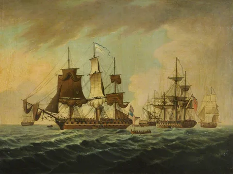 Thomas Buttersworth, Capture of the USS President, 15 January 1814