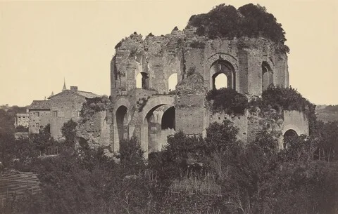 Robert Turnbull Macpherson, The Templum Minerva Medica and the Surrounding Area