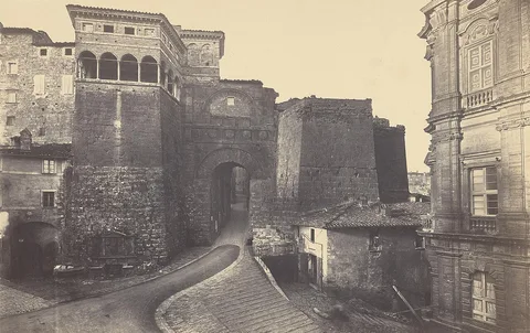 Robert Turnbull Macpherson, Etruscan Gateway, Perugia