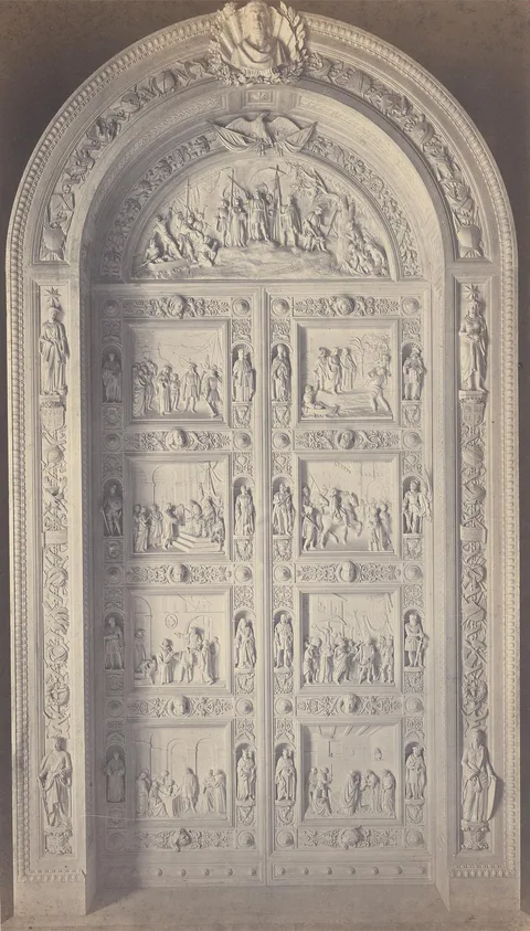 Robert Turnbull Macpherson, Bronze Doors of the U.S. Capitol, Executed by Randolph Rogers, Rome