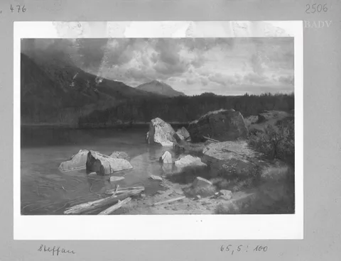 Johann Gottfried Steffan, Small lake in the mountains