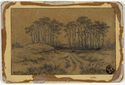 Hermanus Koekkoek, Path Through Trees