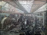 Adolf Lins, Main mashine shop of the 1902 exhibition