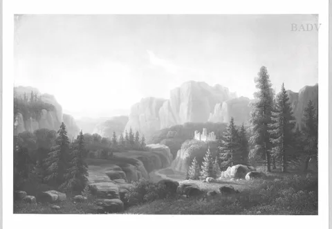 Willem de Klerk, Landscape in the mountains
