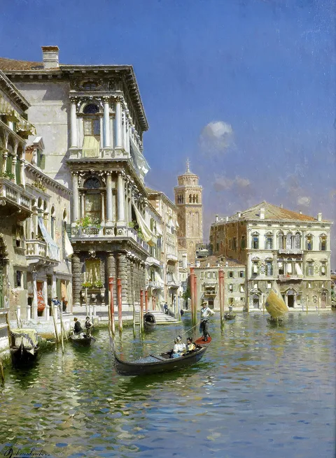 Rubens Santoro, In the gondola