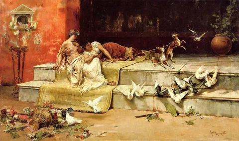 Juan Luna, Las Damas Romanas