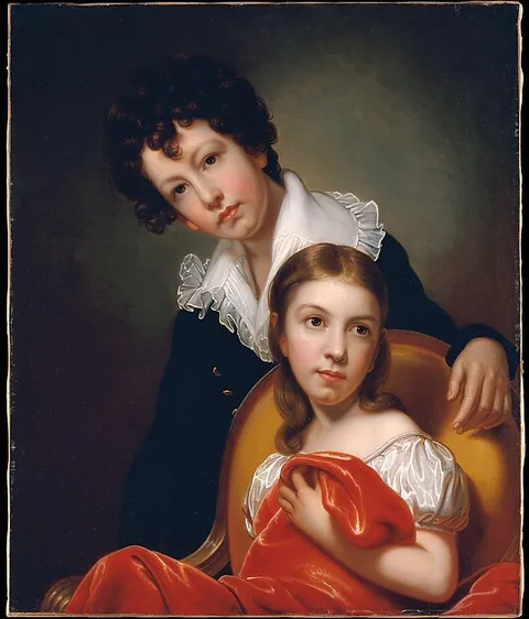 Rembrandt Peale, Michael Angelo and Emma Clara Peale