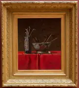 Milne Ramsey, Still Life with Tapers and Cigars