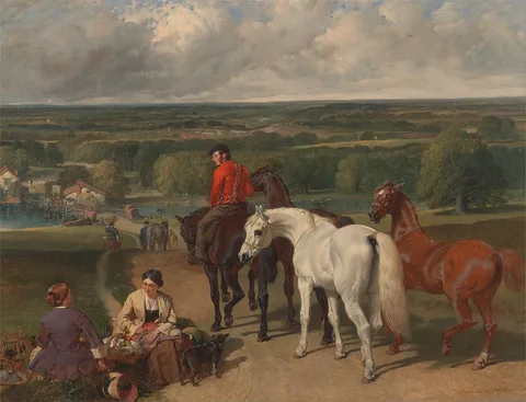 John Frederick Herring, Jr., Exercising the Royal Horse
