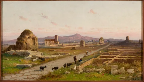 Henryk Cieszkowski, Via Appia