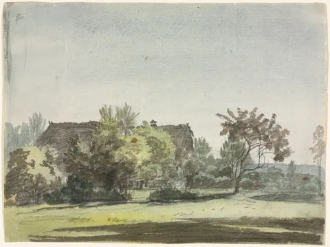 Christoph Nathe, Farmhouse behind Trees