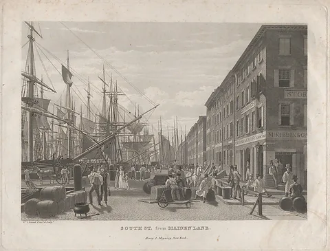 William James Bennett, South St. from Maiden Lane