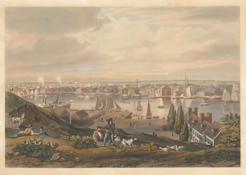 William James Bennett, Baltimore from Federal Hill