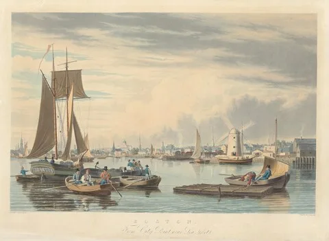 William James Bennett, Boston: From City Point near Sea Street