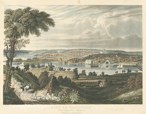 William James Bennett, City of Washington: From beyond the Navy Yards