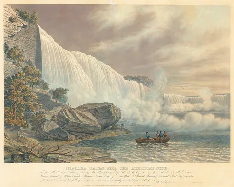William James Bennett, Niagara Falls from the American Side
