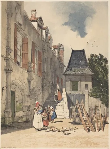 Thomas Shotter Boys, L'Abbaye St. Amand, Rouen