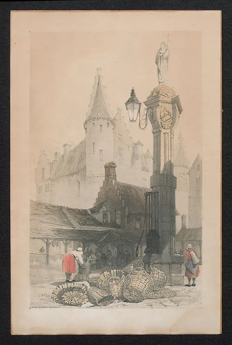 Thomas Shotter Boys, De vismarkt, Antwerpen