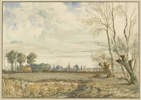 Thomas Shotter Boys, Meadows with a Distant View of Oxford
