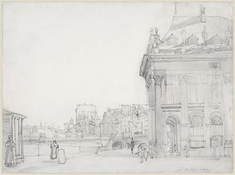 Thomas Shotter Boys, Ile de la Cité from the Institut, Paris