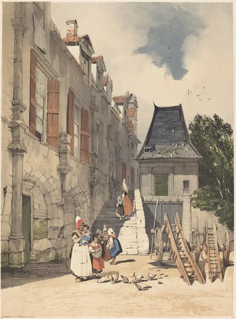 Thomas Shotter Boys, L'Abbaye St. Amand, Rouen
